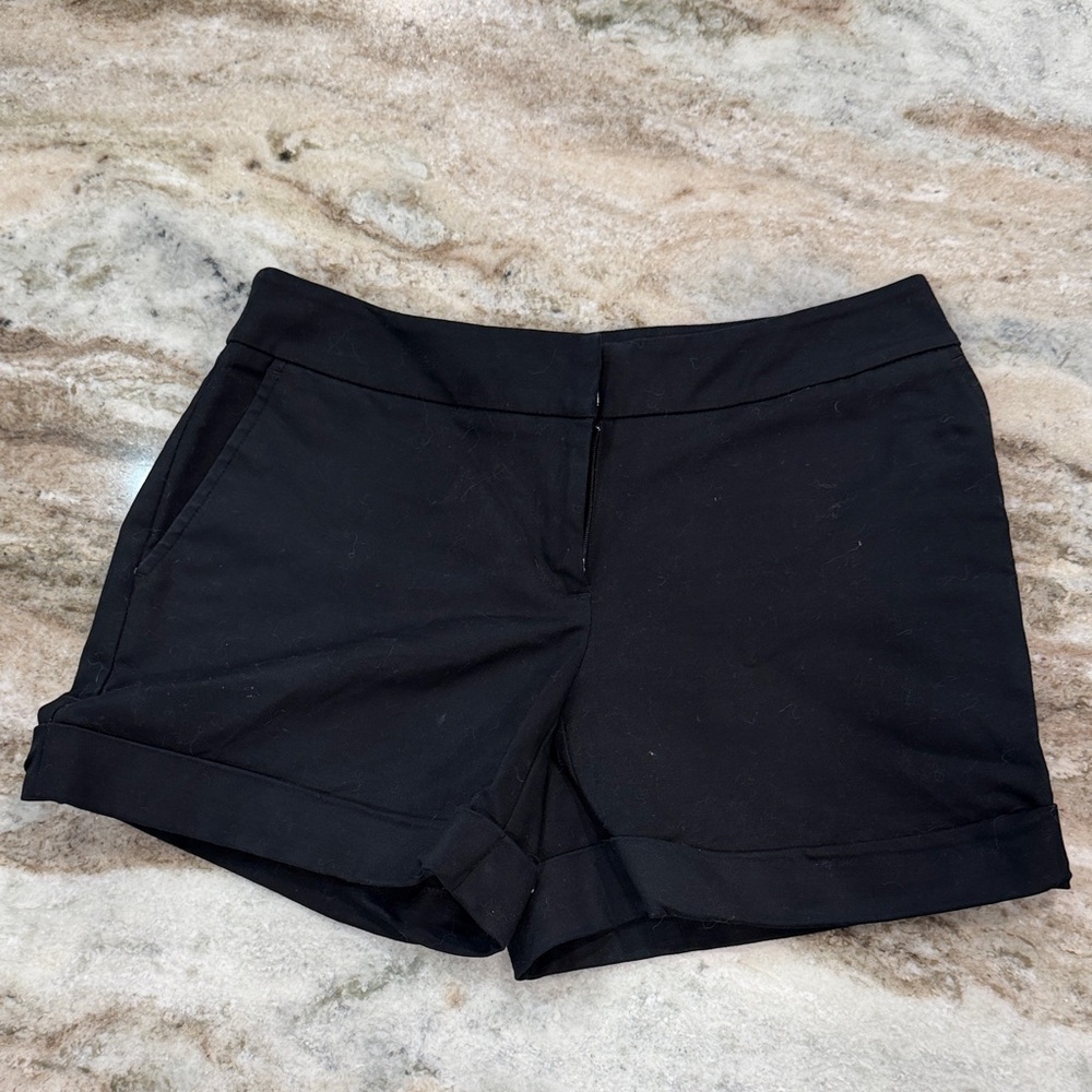Apt. 9 Women's Elegant Black High Waist Shorts